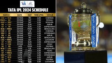IPL 2024 Schedule: ஐபிஎல் 2024 போட்டிகள் அதிகாரபூர்வ அறிவிப்பு; முதல் 21 போட்டிகளுக்கான அசத்தல் அறிவிப்பு வெளியீடு.. விபரம் இதோ.!